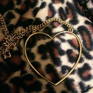 Big heart necklace